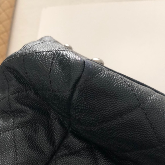 CHANEL Caviar Tote with Exotic Handles - Picture 15 of 16